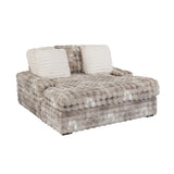Julia - Lounger Sofa With USB - Gray - Furniture Home Direct
