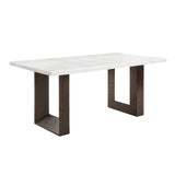Edwyn - Marble Top Dining Table - Natural - Furniture Home Direct