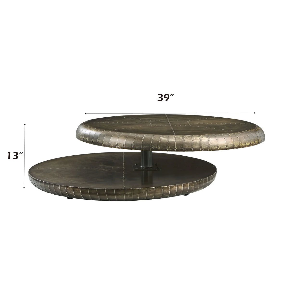 Brancaster - Coffee Table - Bronze - Furniture Home Direct