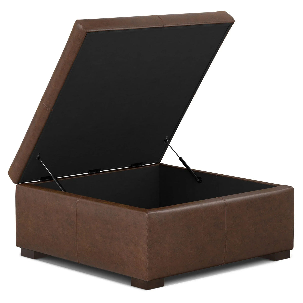 Gabbie - Coffee Table Upholstered Storage Ottoman - Furniture Home Direct