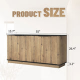 Multi Functional Sideboard, An Ideal Choice For TV And Tableware Storage In Modern Homes - Black - Furniture Home Direct