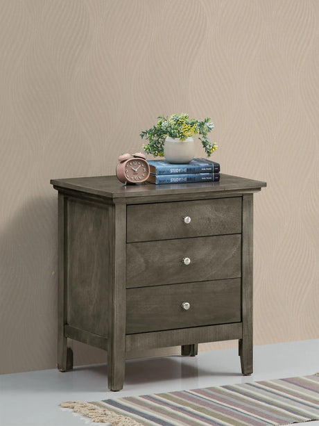 Hammond - 3 Drawer Nightstand - Furniture Home Direct