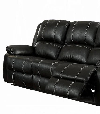 Zuriel - Synthetic Leather Recliner Sofa - Furniture Home Direct