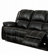 Zuriel - Synthetic Leather Recliner Sofa - Furniture Home Direct