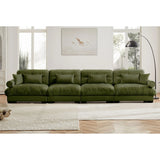 Super Comfort Oversized Modular Velvet Sectional Sofa, Deep Seat Convertible L Shaped Couch - Furniture Home Direct