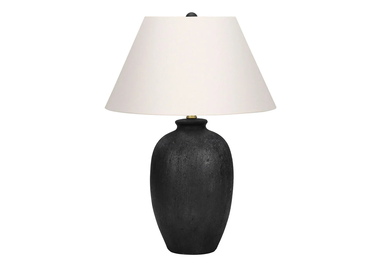 Lighting, Table Lamp, Ceramic, Modern - Black - Furniture Home Direct