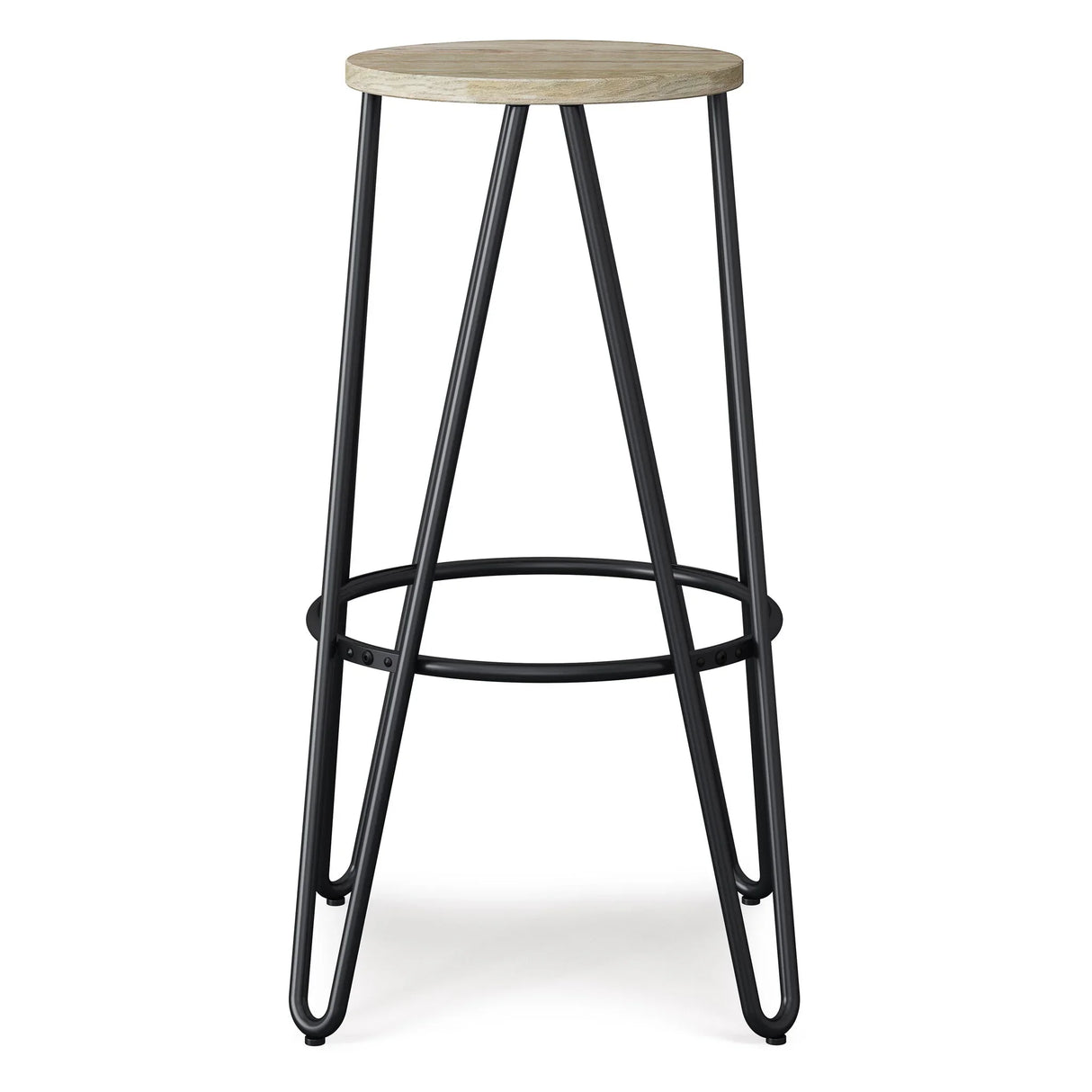 Simeon - Multifunctional Metal Stool With Wood Seat - Furniture Home Direct