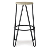 Simeon - Multifunctional Metal Stool With Wood Seat - Furniture Home Direct