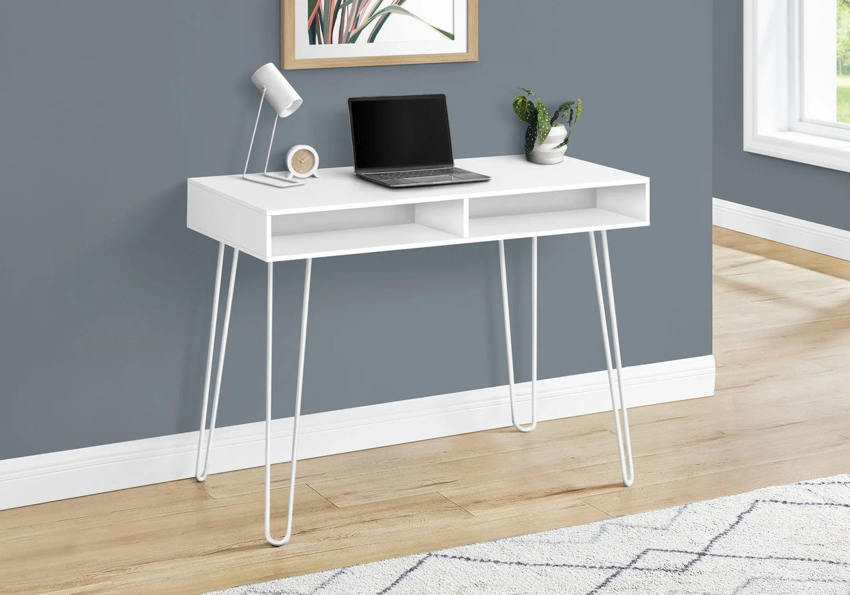 Computer Desk, Home Office, Laptop, Left And Right Set-Up, Storage Drawers, Work, Contemporary, Modern - Furniture Home Direct