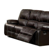 Zuriel - Synthetic Leather Recliner Sofa - Furniture Home Direct