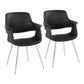 Vintage Flair - Glam / Art Deco Chair (Set of 2) - Furniture Home Direct
