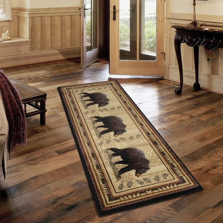 Nature's Nest - GC_CBL3010 Lodge Area Rug - Furniture Home Direct