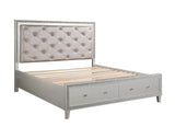 Sliverfluff - Bed With LED - Furniture Home Direct