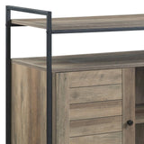 Baina - Rustic TV Stand - Oak - Furniture Home Direct