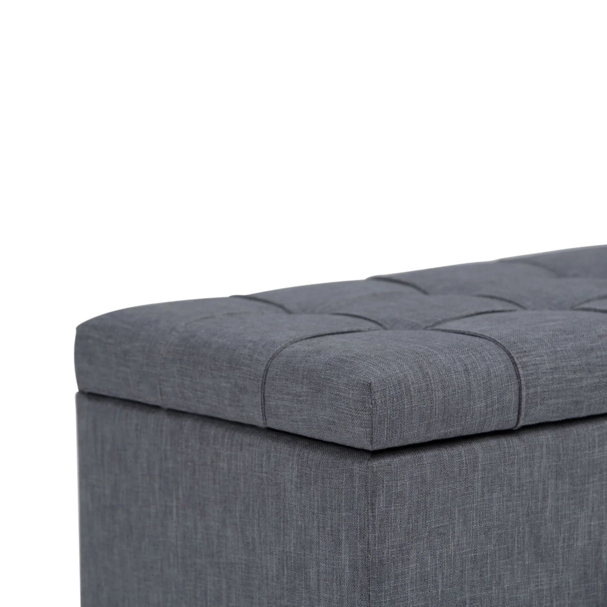 Sienna - Upholstered Storage Ottoman Bench - Furniture Home Direct