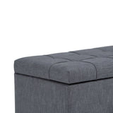 Sienna - Upholstered Storage Ottoman Bench - Furniture Home Direct