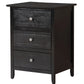 Daniel - 3 Drawer Nightstand - Furniture Home Direct