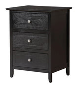 Daniel - 3 Drawer Nightstand - Furniture Home Direct