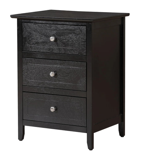 Daniel - 3 Drawer Nightstand - Furniture Home Direct