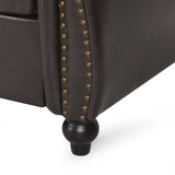 3 Seater Sofa -Brown - Furniture Home Direct