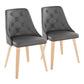 Marche - Contemporary Elegant Design Dining Chair (Set of 2) - Furniture Home Direct