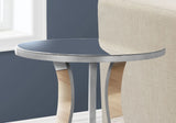 Accent Table, Side Mirror, Transitional - Silver - Furniture Home Direct