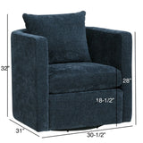 Sutton - Swivel Barrel Chair - Furniture Home Direct