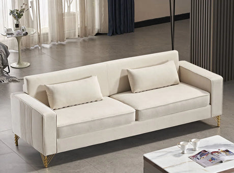 Aesthetic 3 Seater Couch With Classic Modern Appeal And Luxurious Soft Comfort - Furniture Home Direct