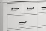 Cassini - 6 Drawer Dresser - White - Furniture Home Direct