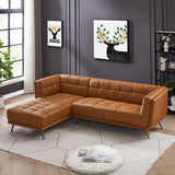 Addison - L Shape Sectional Sofa Tufted - Furniture Home Direct