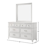 6 Drawer Dresser, Ample Storage - Furniture Home Direct