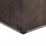 Avalon - Upholstered Square Coffee Table Storage Ottoman - Furniture Home Direct