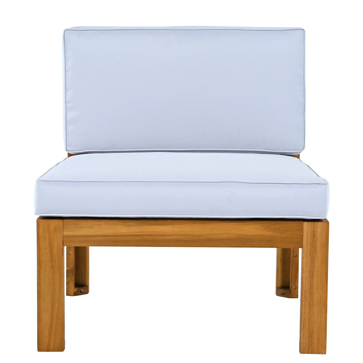 Outdoor 5-Piece Sectional With Cushions and Coffee Table - Furniture Home Direct
