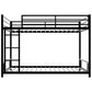 Bunk Bed With Noise Reduction And Safety Guardrail - Furniture Home Direct