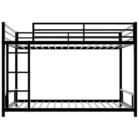 Bunk Bed With Noise Reduction And Safety Guardrail - Furniture Home Direct