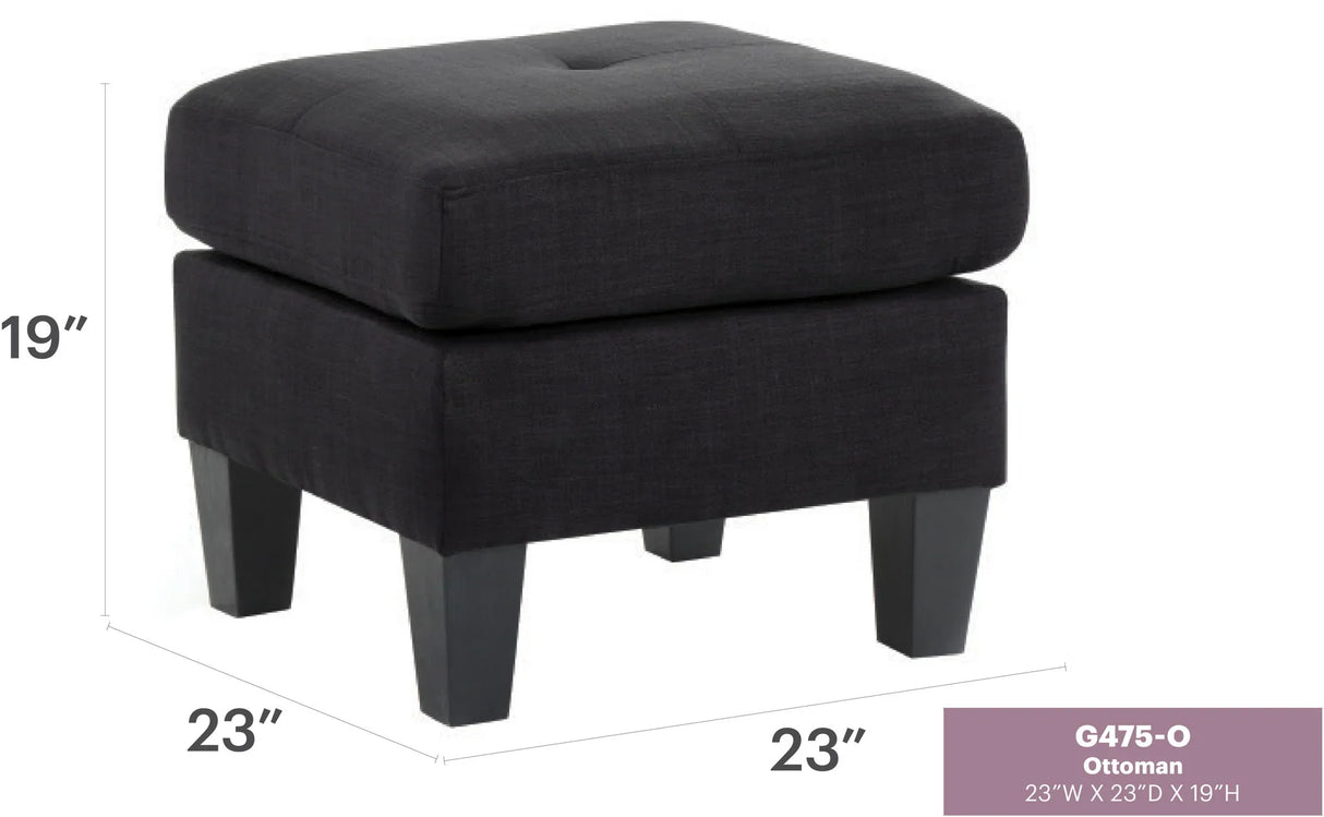 Casual Ottoman For Stylish Spaces - Furniture Home Direct