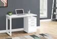 Computer Desk For Home Office Laptop, Left, Right Set - Up, Storage Drawers - Furniture Home Direct