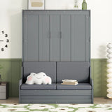 Murphy Wall Bed With Cushion, Space Saving Design, And Construction - Furniture Home Direct