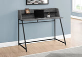 Computer Desk For Home Office, Laptop, Storage Shelves, Marble Look Contemporary & Modern - Furniture Home Direct