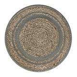 Serena - Handcrafted Round Braided Pouf - Furniture Home Direct