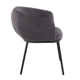 Ashland - Contemporary Chair - Black / Charcoal - Furniture Home Direct