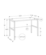 Computer Desk, Home Office, Commercial Grade, Contemporary & Modern - Furniture Home Direct