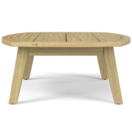 Parkside - Outdoor Coffee Table - Light Teak - Furniture Home Direct