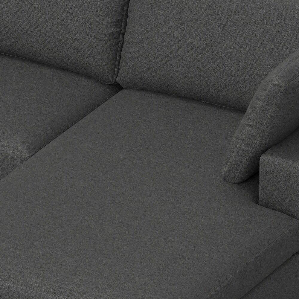 Charlie - Upholstered Deep Seater Sectional Sofa - Furniture Home Direct