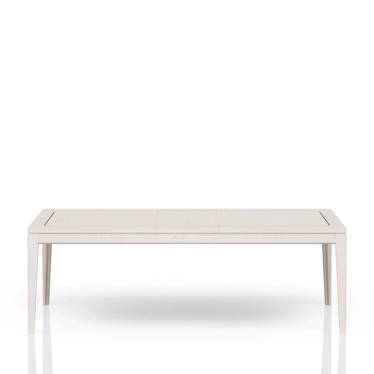 Expandable Dining Table - Vanilla White - Furniture Home Direct