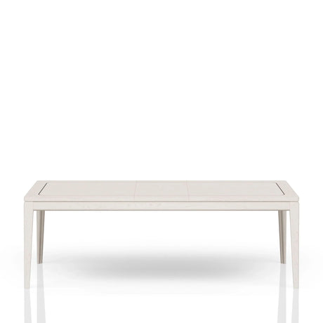 Expandable Dining Table - Vanilla White - Furniture Home Direct