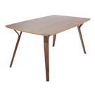 Folia - Mid Century Modern Dining Table - Furniture Home Direct