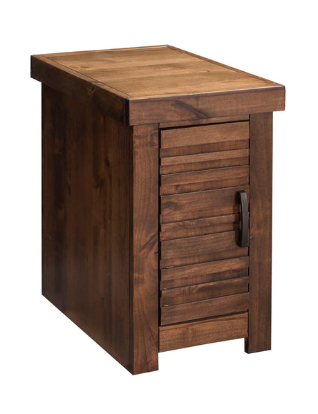 Sausalito - Chairside Table - Whiskey - Furniture Home Direct