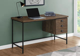 Computer Desk For Home Office, Laptop, 3 Storage Drawers, Contemporary & Moder - Furniture Home Direct
