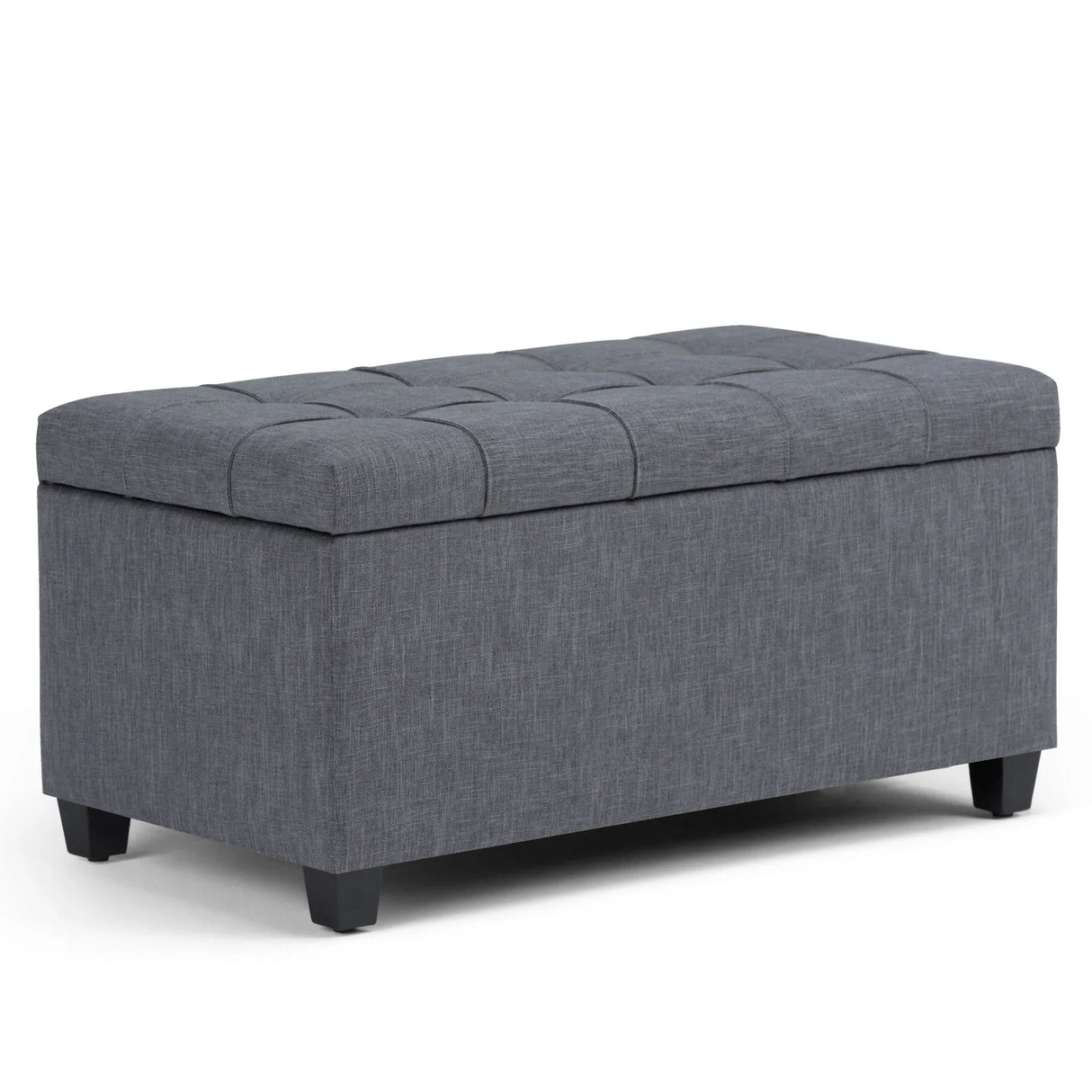 Sienna - Upholstered Storage Ottoman Bench - Furniture Home Direct